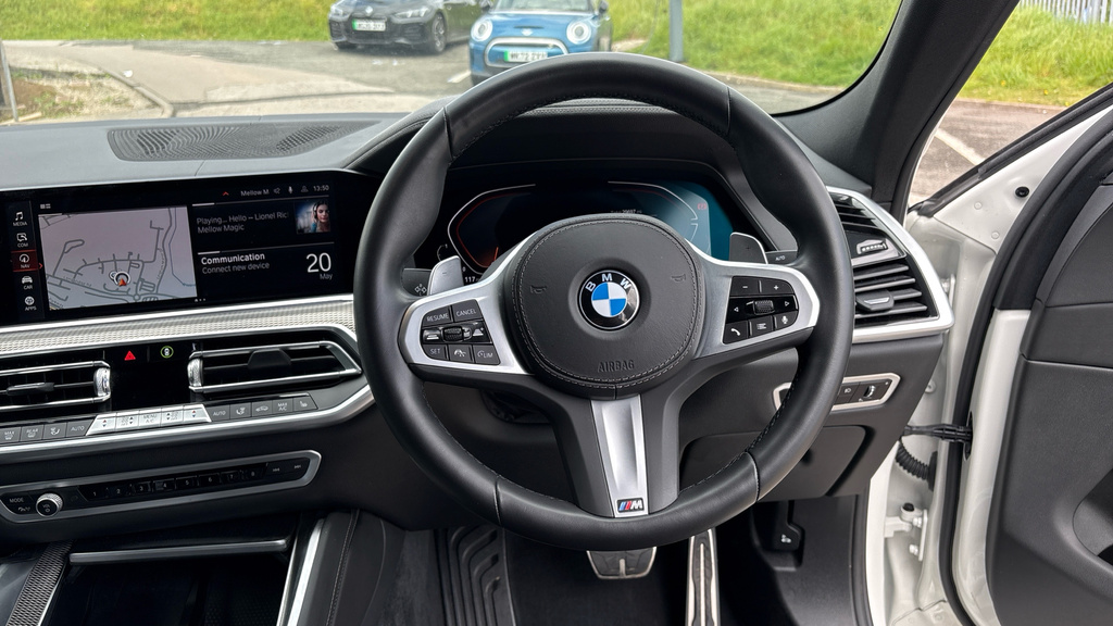 BMW X6 Sports WF72HYU White #5
