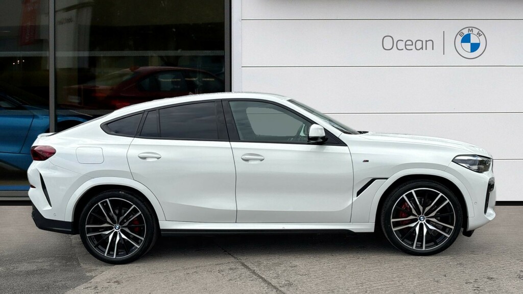 BMW X6 Sports WF72HYU White #3