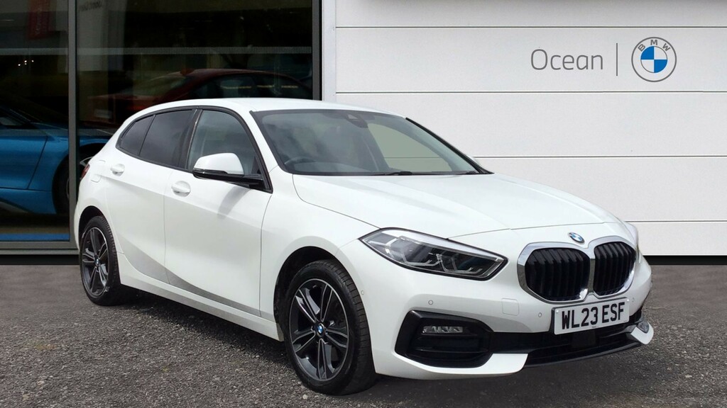 BMW 1 Series Sports White