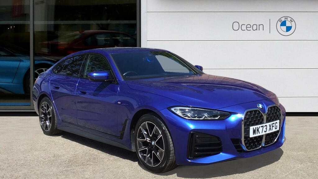 BMW 4 Series Coupe Blue