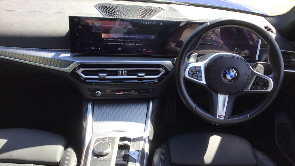 BMW 4 Series Coupe WK73XFG Blue #4