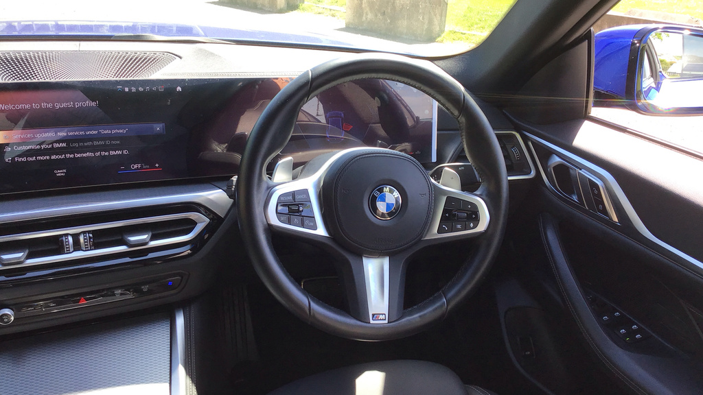 BMW 4 Series Coupe WK73XFG Blue #5