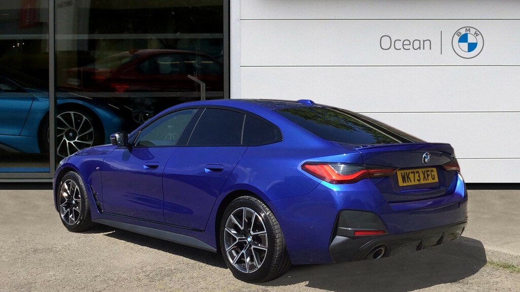 BMW 4 Series Coupe WK73XFG Blue #2