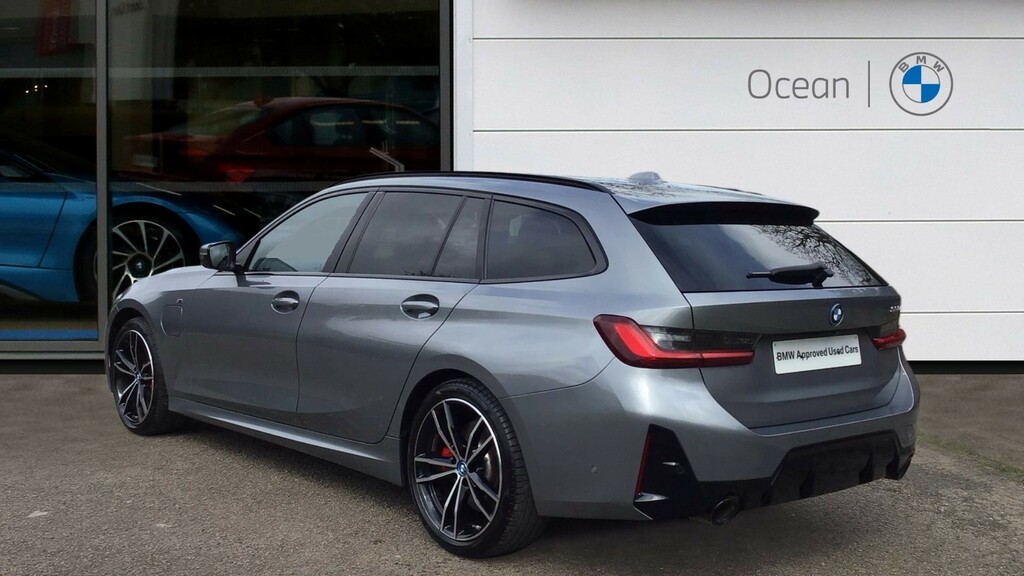 BMW 3 Series Estate YE24HRK Grey #2