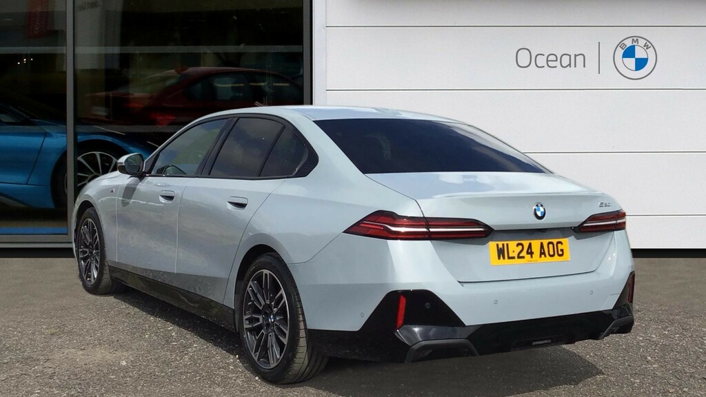 BMW 5 Series Saloon WL24AOG Grey #2