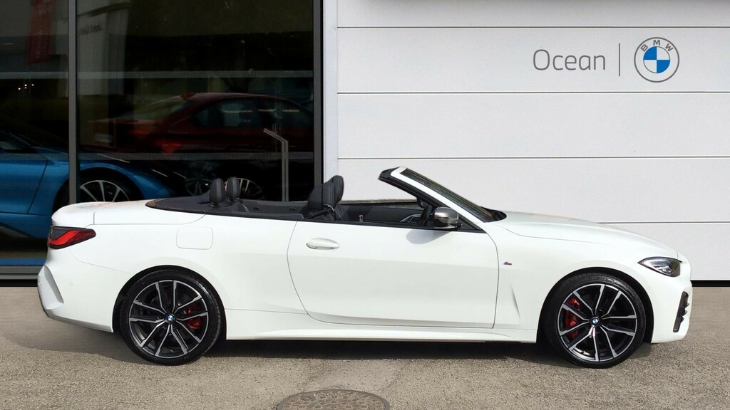 BMW 4 Series Convertible WL22JBX White #3
