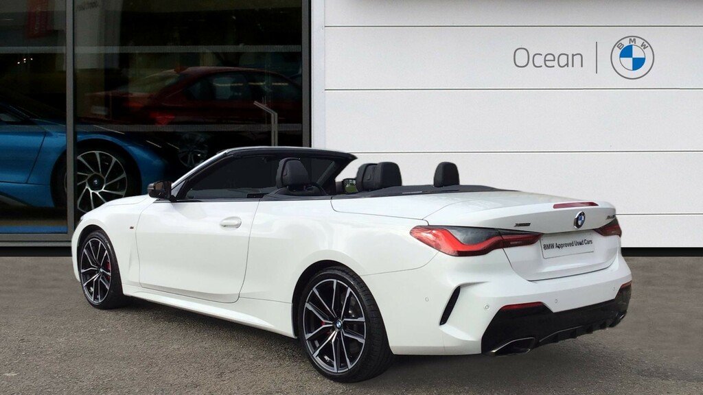 BMW 4 Series Convertible WL22JBX White #2