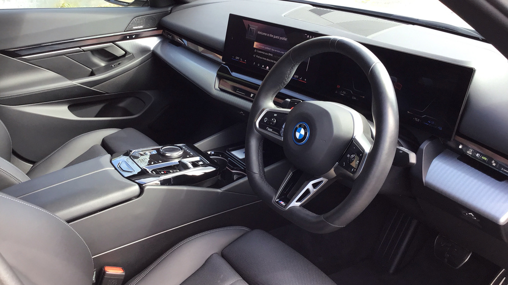 BMW 5 Series Saloon WK24ZCZ Grey #6