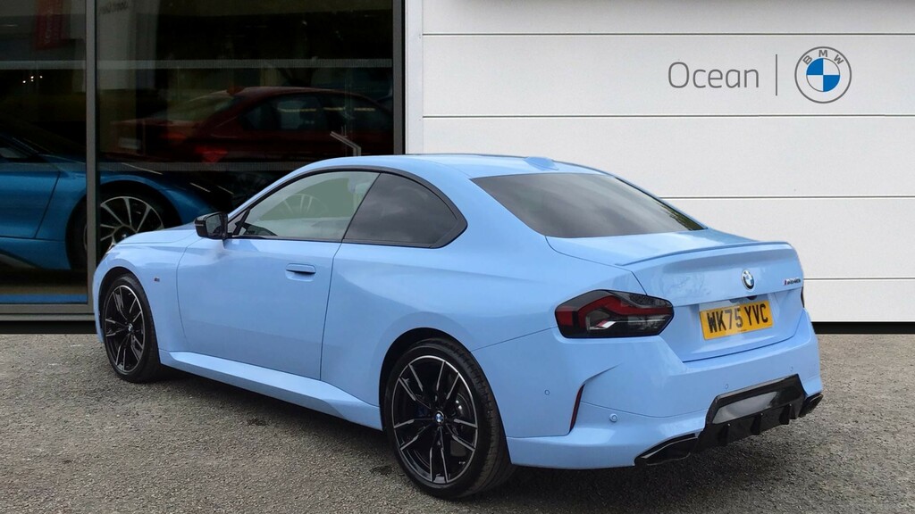 BMW 2 Series Coupe WK75YVC Blue #2