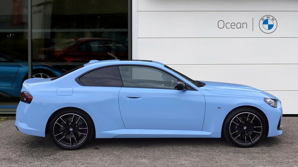BMW 2 Series Coupe WK75YVC Blue #3