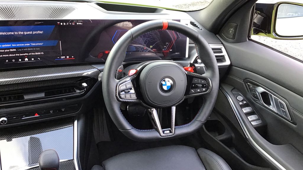 BMW M3 Saloon Yellow #5