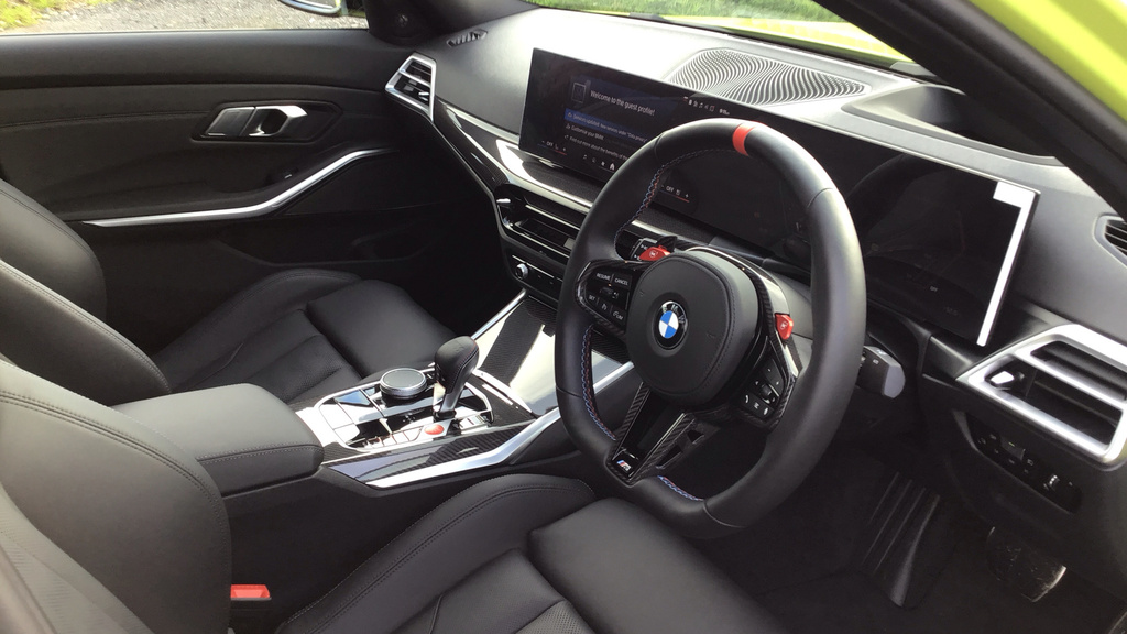 BMW M3 Saloon Yellow #6