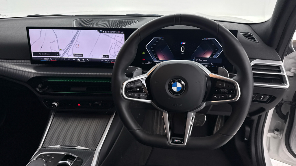 BMW 3 Series Saloon White #5