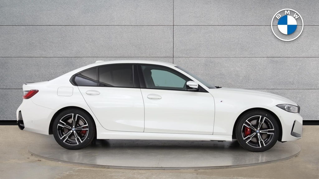 BMW 3 Series Saloon White #3