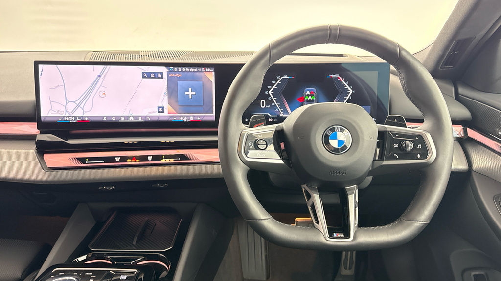 BMW 5 Series Estate Grey #5