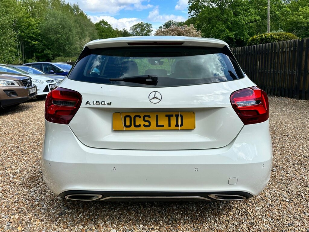 Mercedes-Benz A Class 1.5 A180d Sport Premium Euro 6 Ss DY16NVT White #5