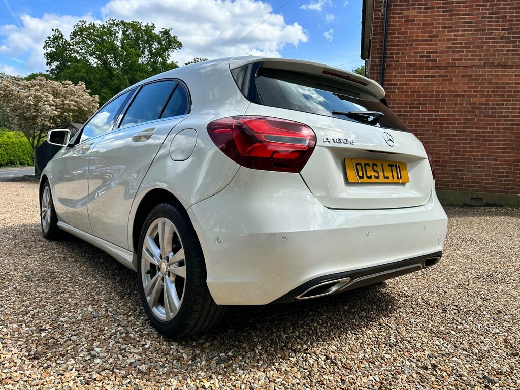 Mercedes-Benz A Class 1.5 A180d Sport Premium Euro 6 Ss DY16NVT White #6