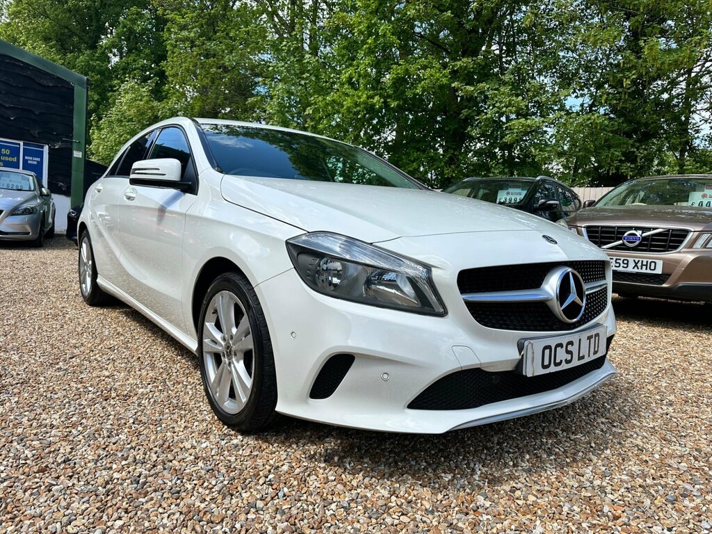 Mercedes-Benz A Class 1.5 A180d Sport Executive Euro 6 Ss LL67FYY White #2