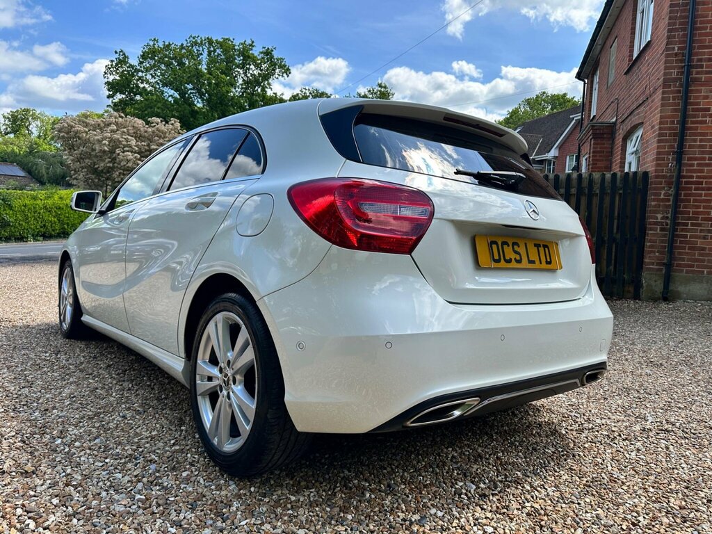 Mercedes-Benz A Class 1.5 A180d Sport Executive Euro 6 Ss LL67FYY White #6