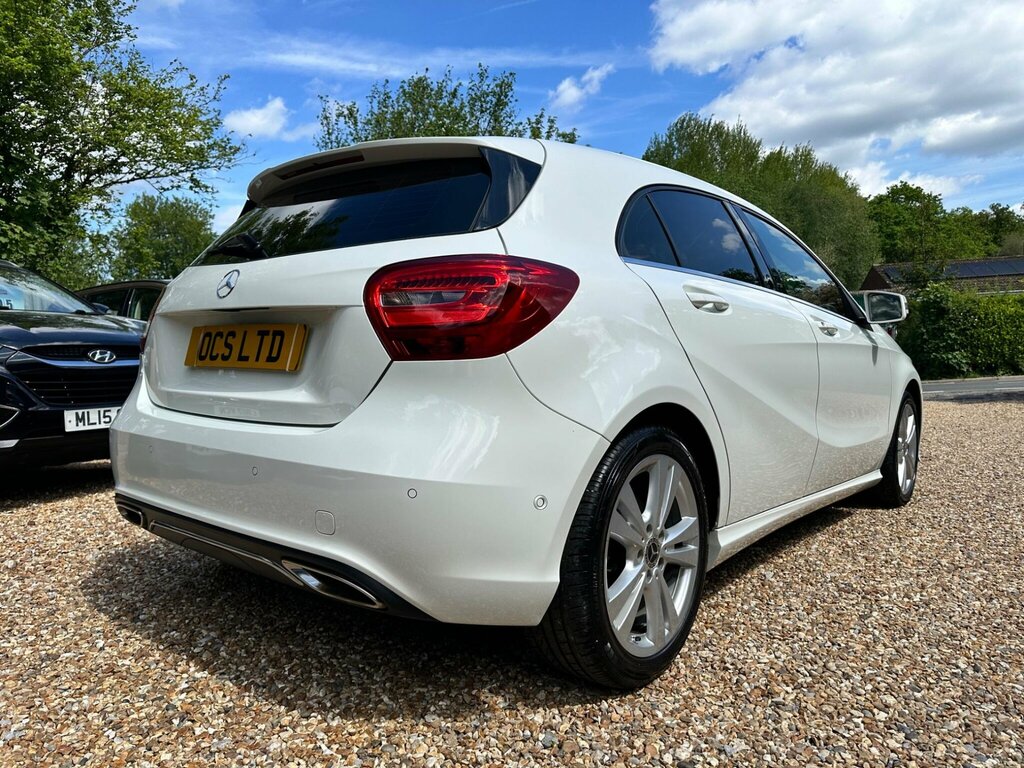 Mercedes-Benz A Class 1.5 A180d Sport Executive Euro 6 Ss LL67FYY White #4