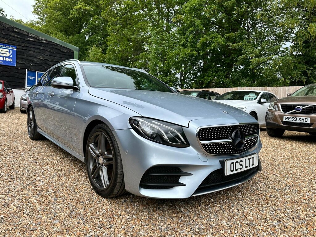 Mercedes-Benz E Class 2.0 E220d Amg Line G-tronic Euro 6 Ss LL66OAM Silver #2
