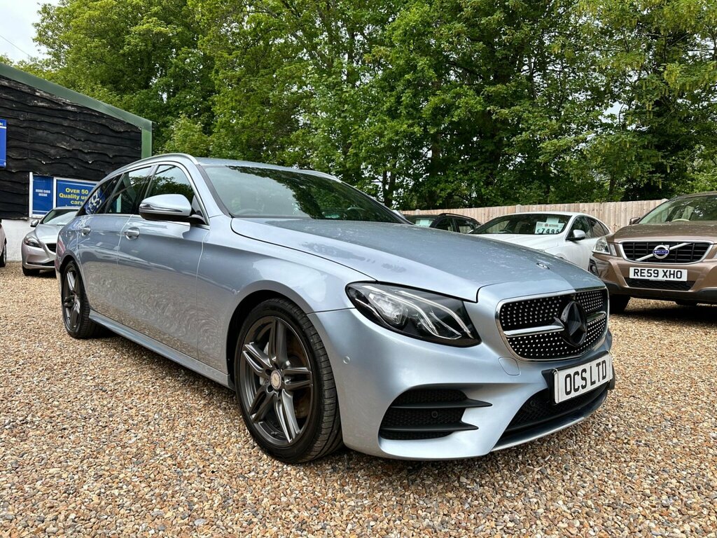 Mercedes-Benz E Class 2.0 E220d Amg Line G-tronic Euro 6 Ss Silver