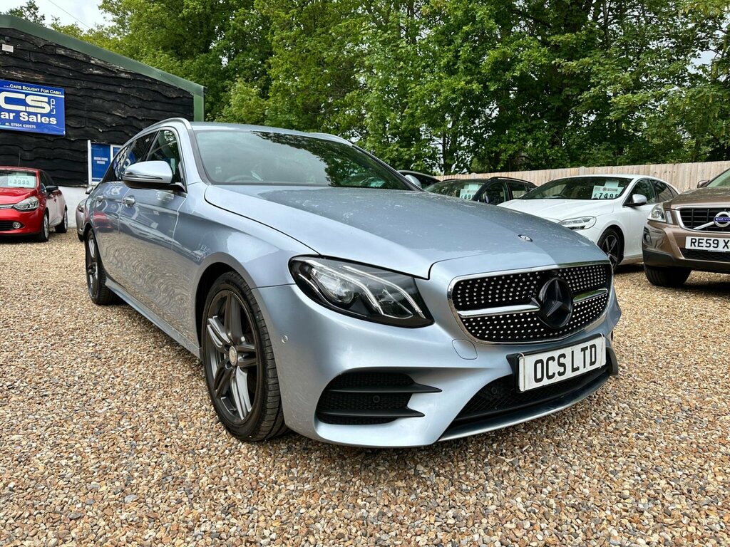 Mercedes-Benz E Class 2.0 E220d Amg Line G-tronic Euro 6 Ss LL66OAM Silver #3