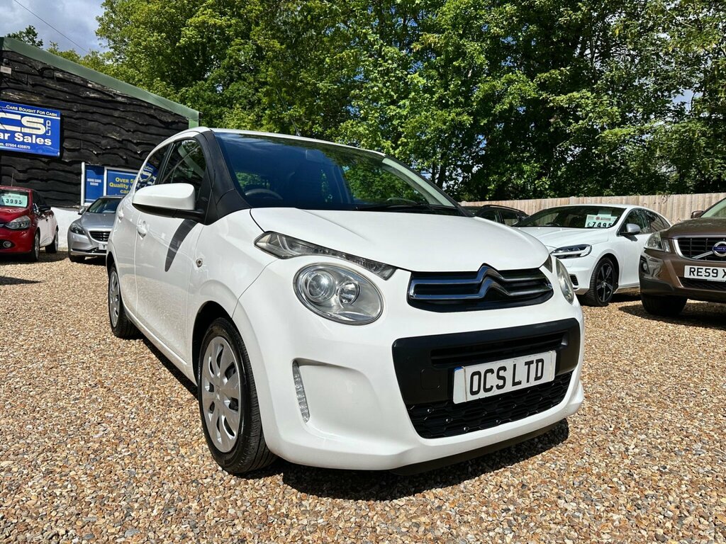 Citroen C1 1.2 Puretech Feel Euro 6 GJ65UAV White #2