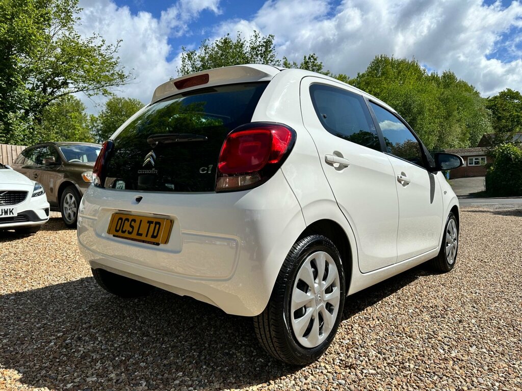Citroen C1 1.2 Puretech Feel Euro 6 GJ65UAV White #4