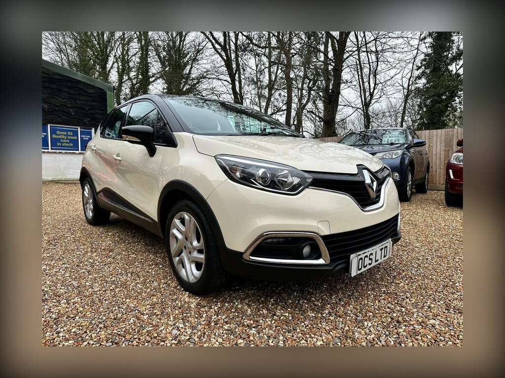 Renault Captur 1.5 Dci Dynamique Medianav Edc Euro 5 White #2