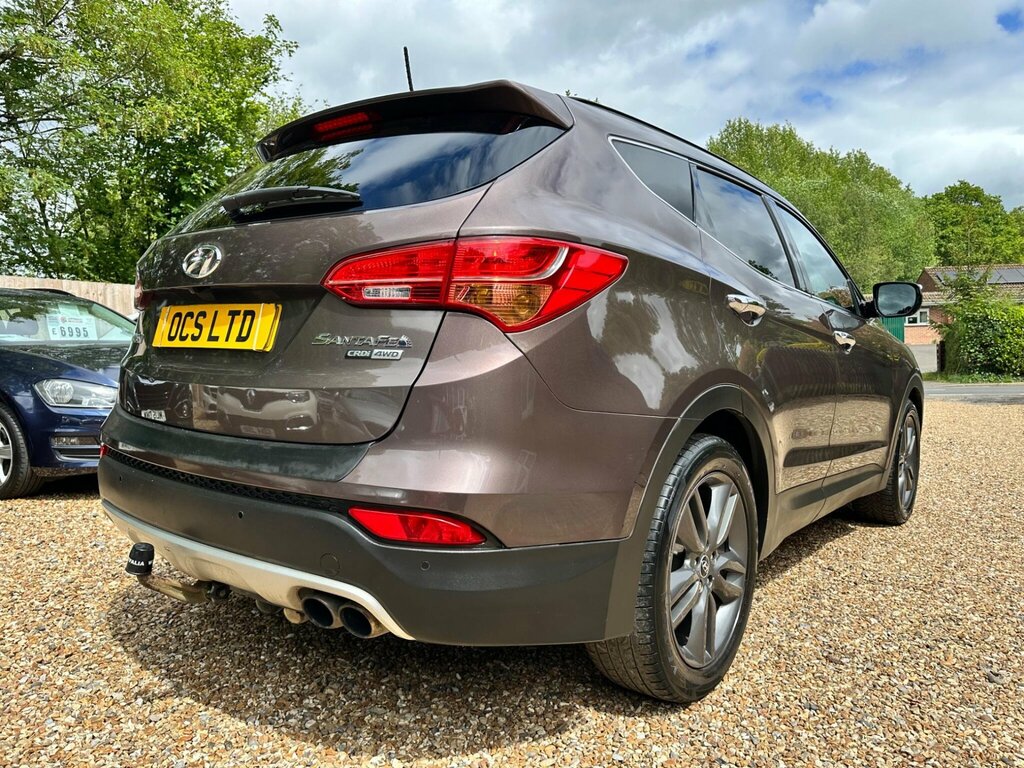 Hyundai Santa Fe 2.2 Crdi Premium Se 4Wd Euro 5 7 Seat LB14FMJ Brown #4