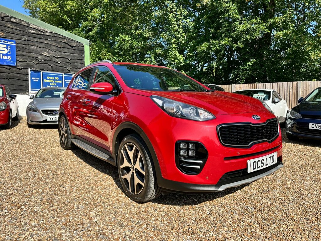 Kia Sportage 1.7 Crdi Gt-line Edition Euro 6 Ss Red