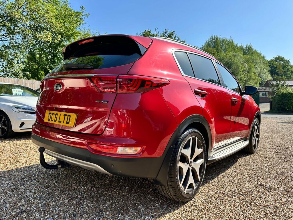 Kia Sportage 1.7 Crdi Gt-line Edition Euro 6 Ss PF17GVZ Red #4