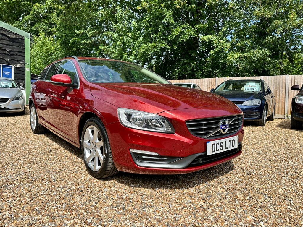 Volvo V60 2.0 D4 Se Geartronic Euro 5 Ss Red #2