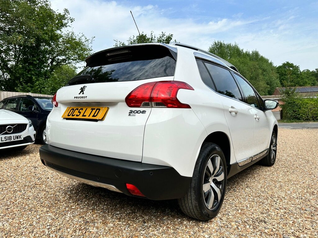 Peugeot 2008 1.6 E-hdi Allure Euro 5 Ss WL15EYT White #4