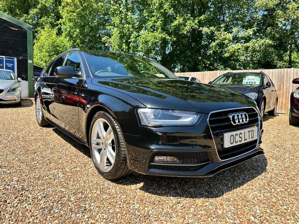 Audi A4 Avant 2.0 Tdi S Line Euro 6 Ss Nav GF65ZHT Black #2