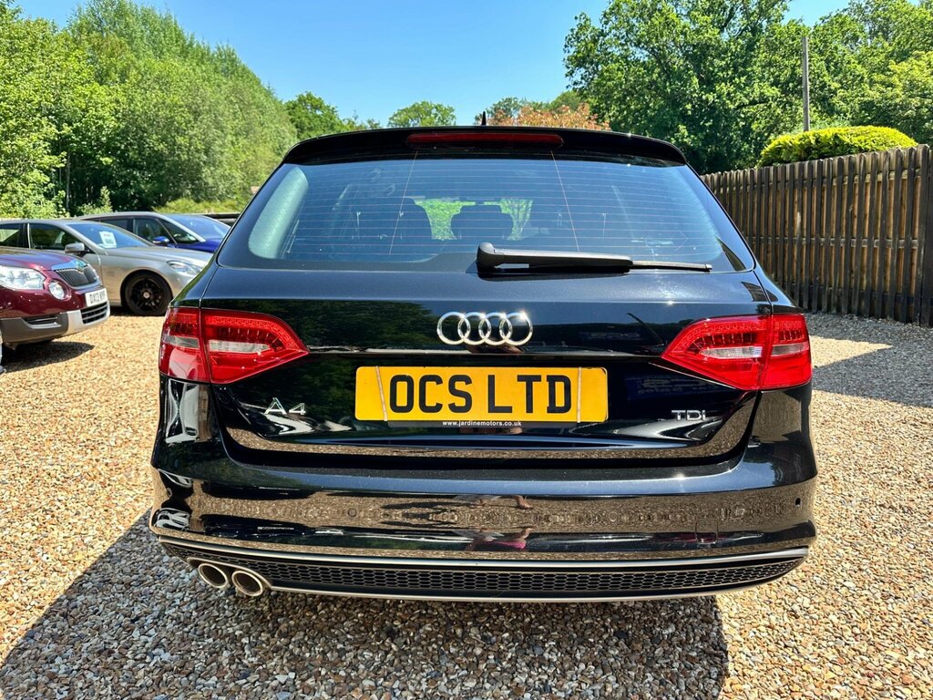 Audi A4 Avant 2.0 Tdi S Line Euro 6 Ss Nav GF65ZHT Black #5