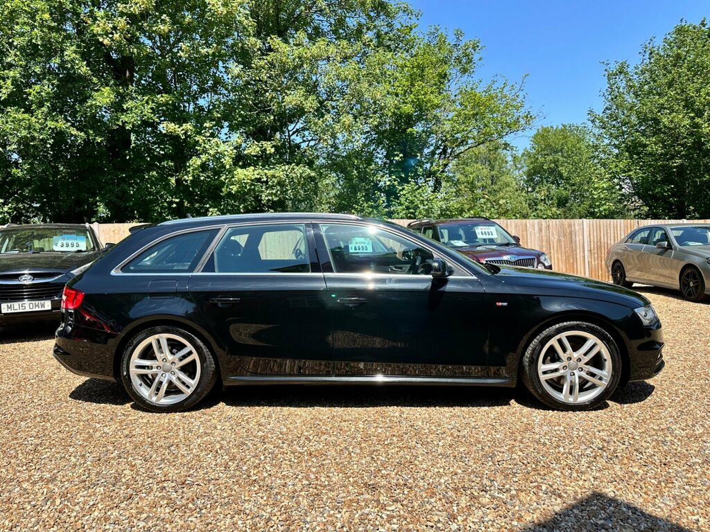 Audi A4 Avant 2.0 Tdi S Line Euro 6 Ss Nav GF65ZHT Black #3