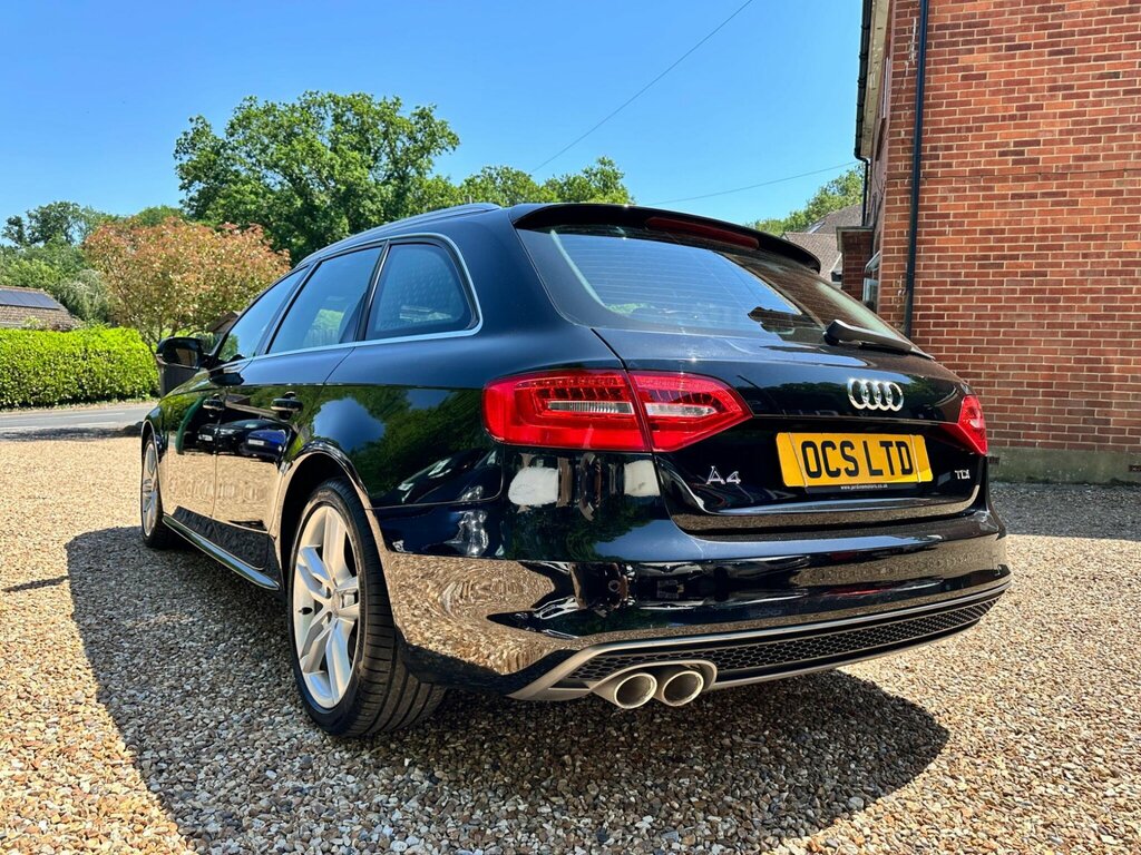 Audi A4 Avant 2.0 Tdi S Line Euro 6 Ss Nav GF65ZHT Black #6