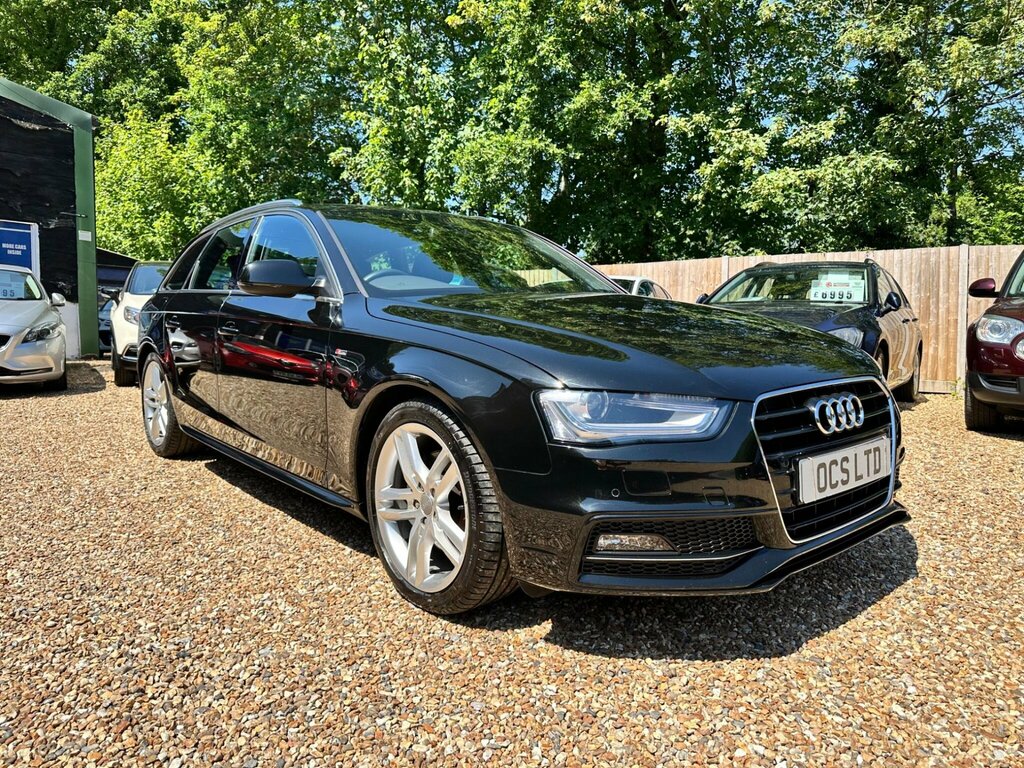 Audi A4 Avant 2.0 Tdi S Line Euro 6 Ss Nav Black