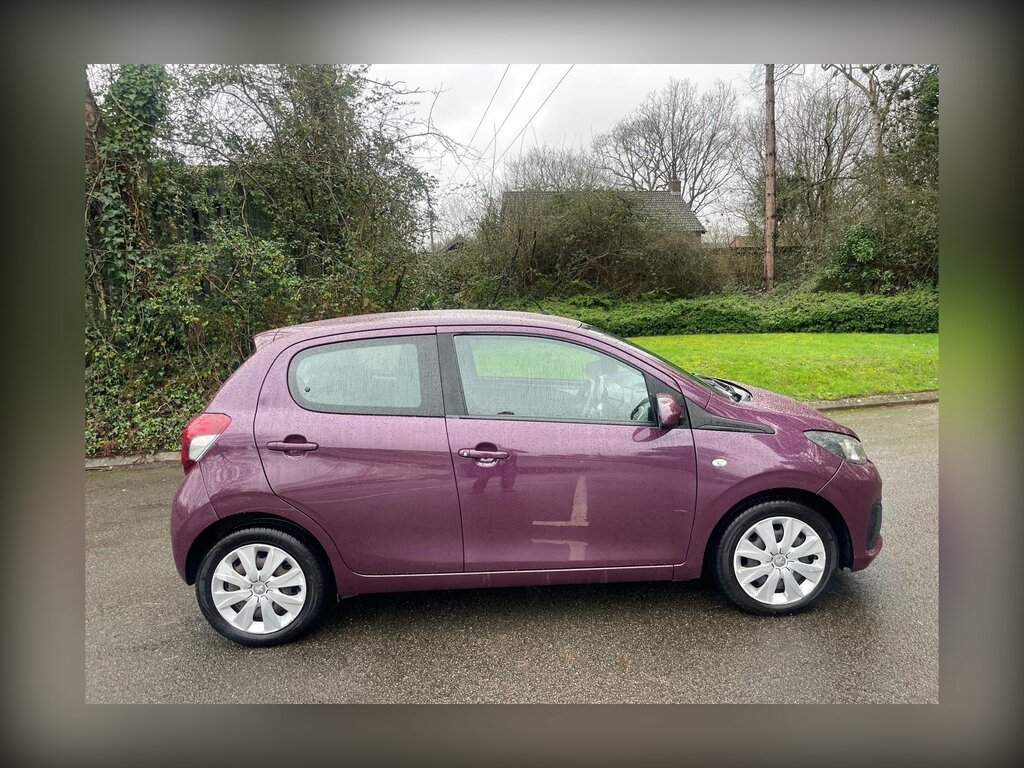 Peugeot 108 1.0 Active Hatchback Euro 6 68 EO65NZD Purple #6