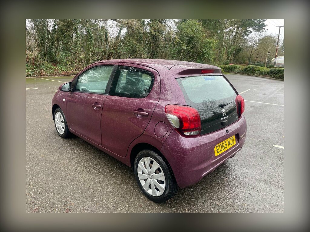 Peugeot 108 1.0 Active Hatchback Euro 6 68 EO65NZD Purple #5