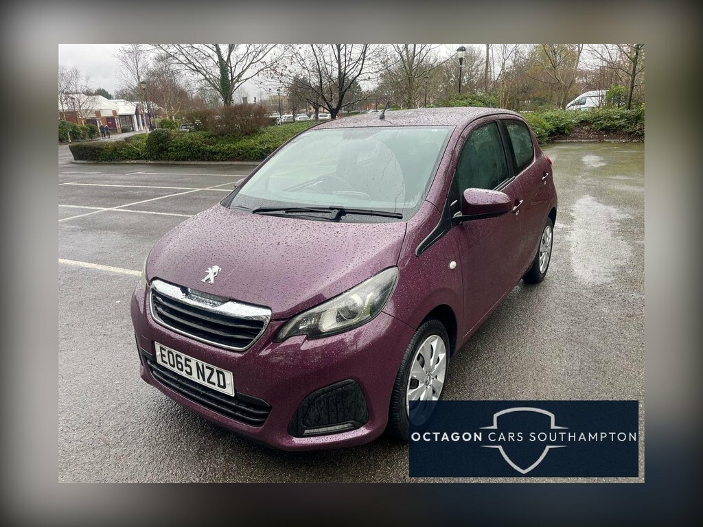 Peugeot 108 1.0 Active Hatchback Euro 6 68 Purple