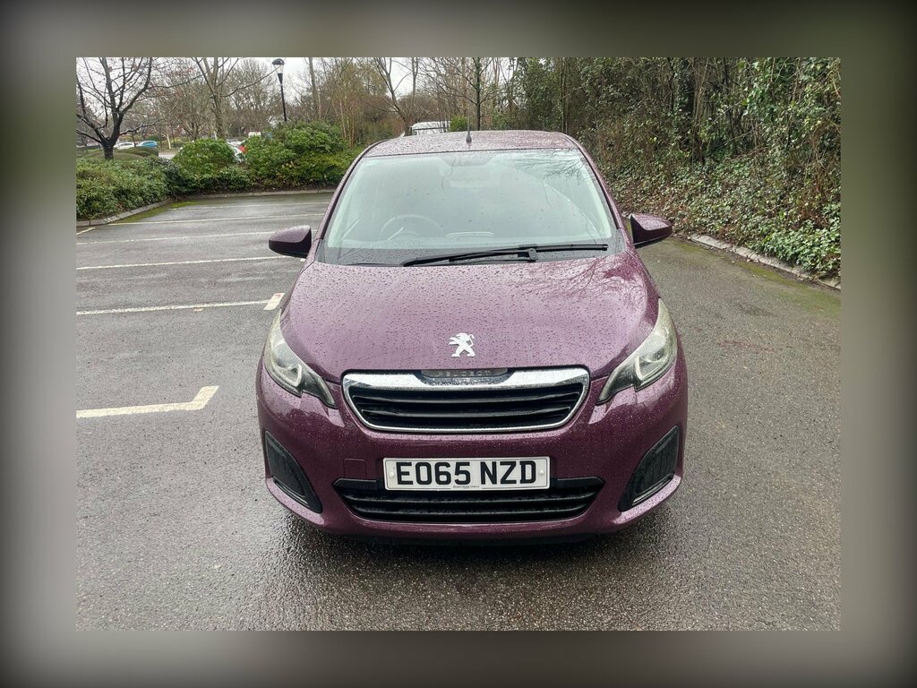 Peugeot 108 1.0 Active Hatchback Euro 6 68 EO65NZD Purple #2