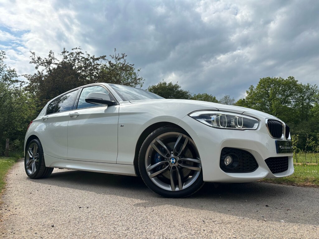 BMW 1 Series 2.0 120D M Sport Hatchback Euro 6 YG15HHR White #2