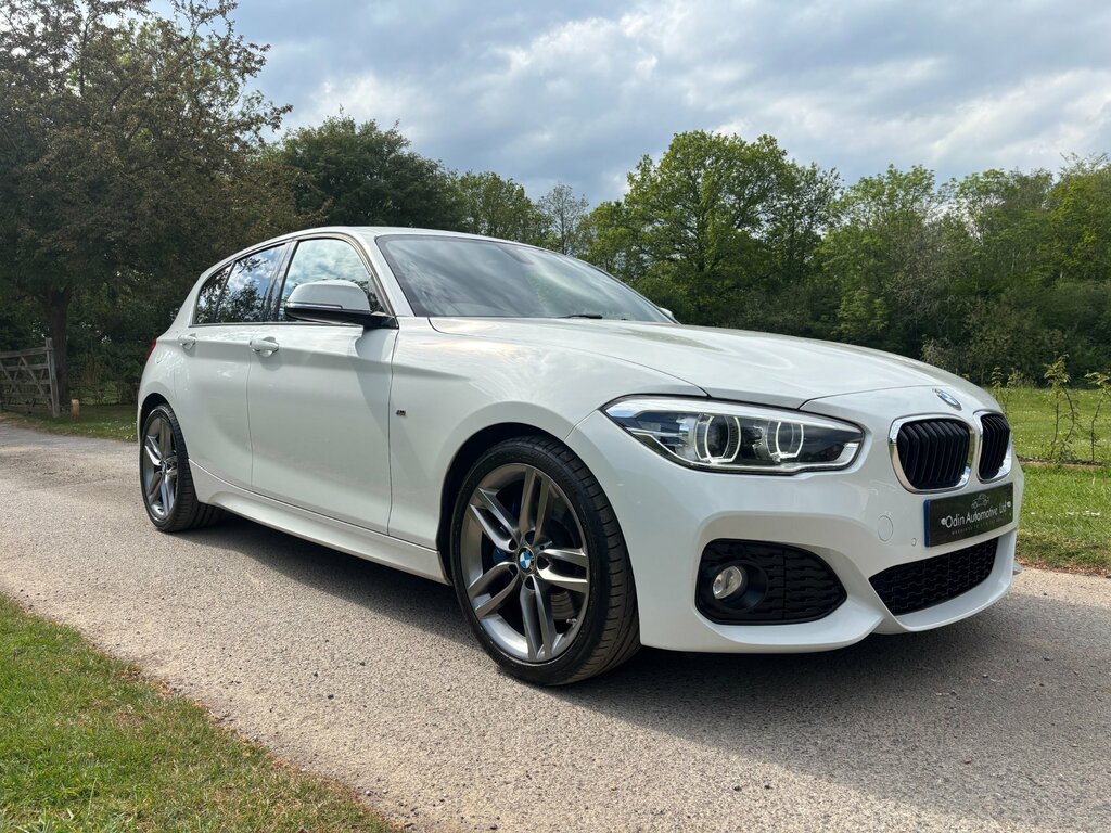 BMW 1 Series 2.0 120D M Sport Hatchback Euro 6 YG15HHR White #6