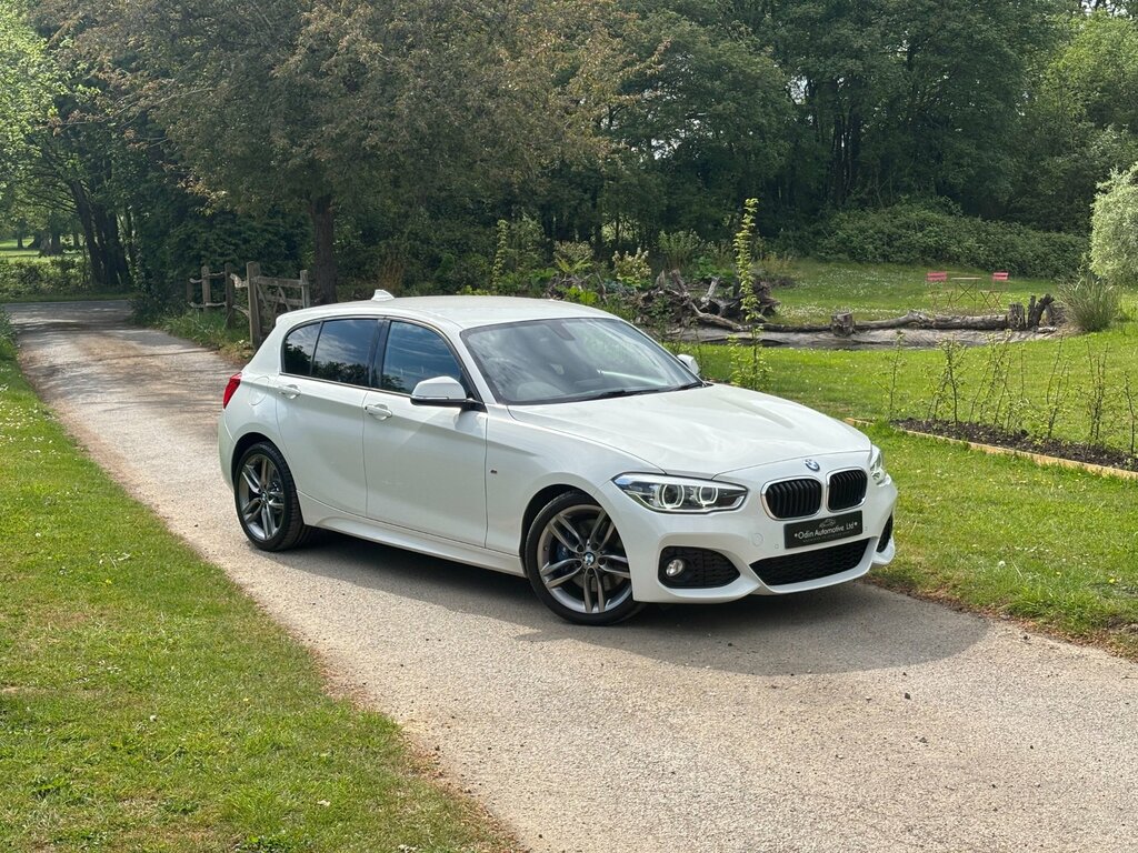 BMW 1 Series 2.0 120D M Sport Hatchback Euro 6 YG15HHR White #5