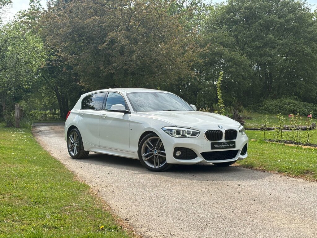 BMW 1 Series 2.0 120D M Sport Hatchback Euro 6 YG15HHR White #4