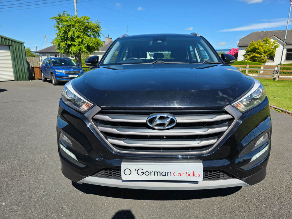 Hyundai Tucson 1.7 Crdi Blue Drive Se 2Wd SM66UKE Black #6