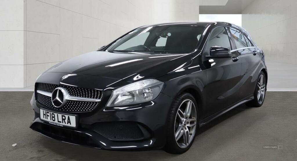 Mercedes-Benz A Class A180d Amg Line HF18LRA Black #2